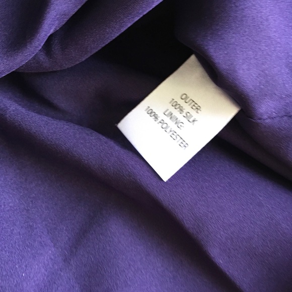 NWT Saloni silk cocktail dress M 10 - Picture 13 of 16